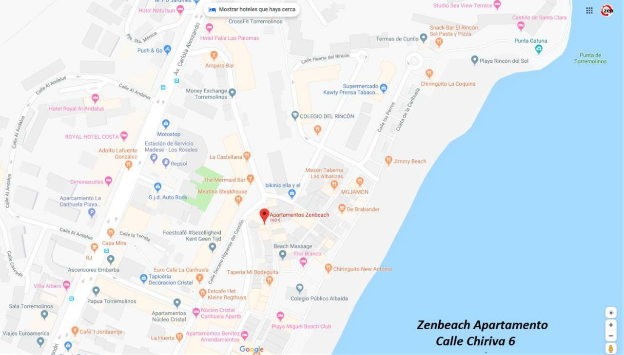 Zenbeach 1A Playa Carihuela Torremolinos Exteriér fotografie